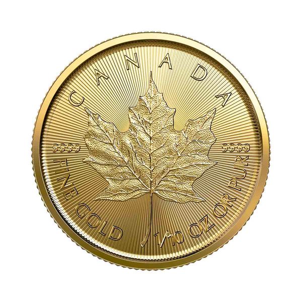 Compare 1/10 oz Canadian Gold Maple Leaf Coin Random Year dealer prices Buy 1/10 oz Canadian