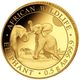 2024 1/2 Gram Somalia Gold Elephant Coin