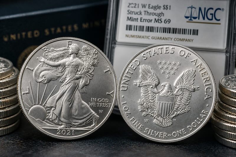 silver eagle error coins
