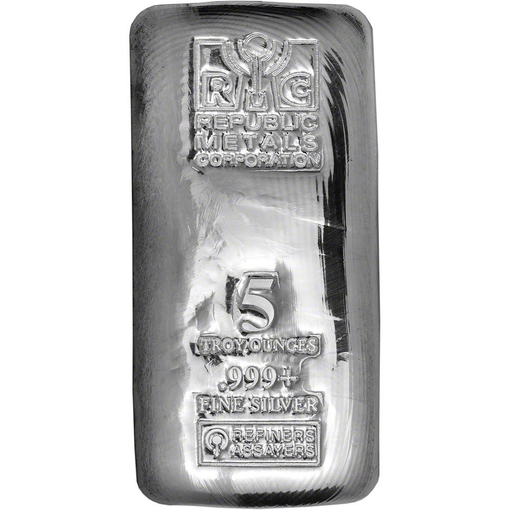 What is the difference between poured and cast silver bars