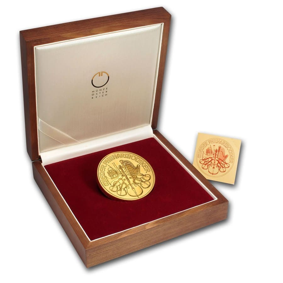 2009 Austria Philharmonic 20 oz 20th Anniversary Gold coin