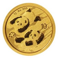 2022 Chinese Panda 1 gram gold coin
