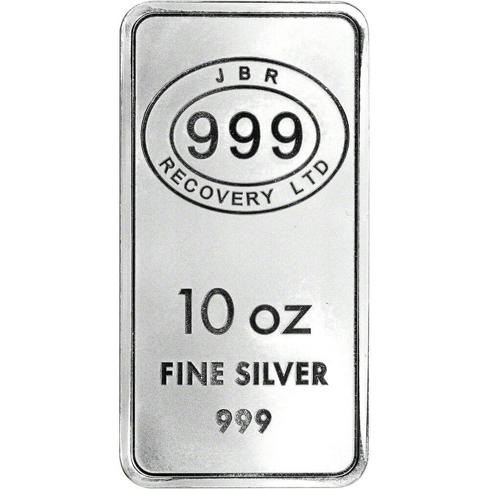 JBR Recovery 10 oz silver bar
