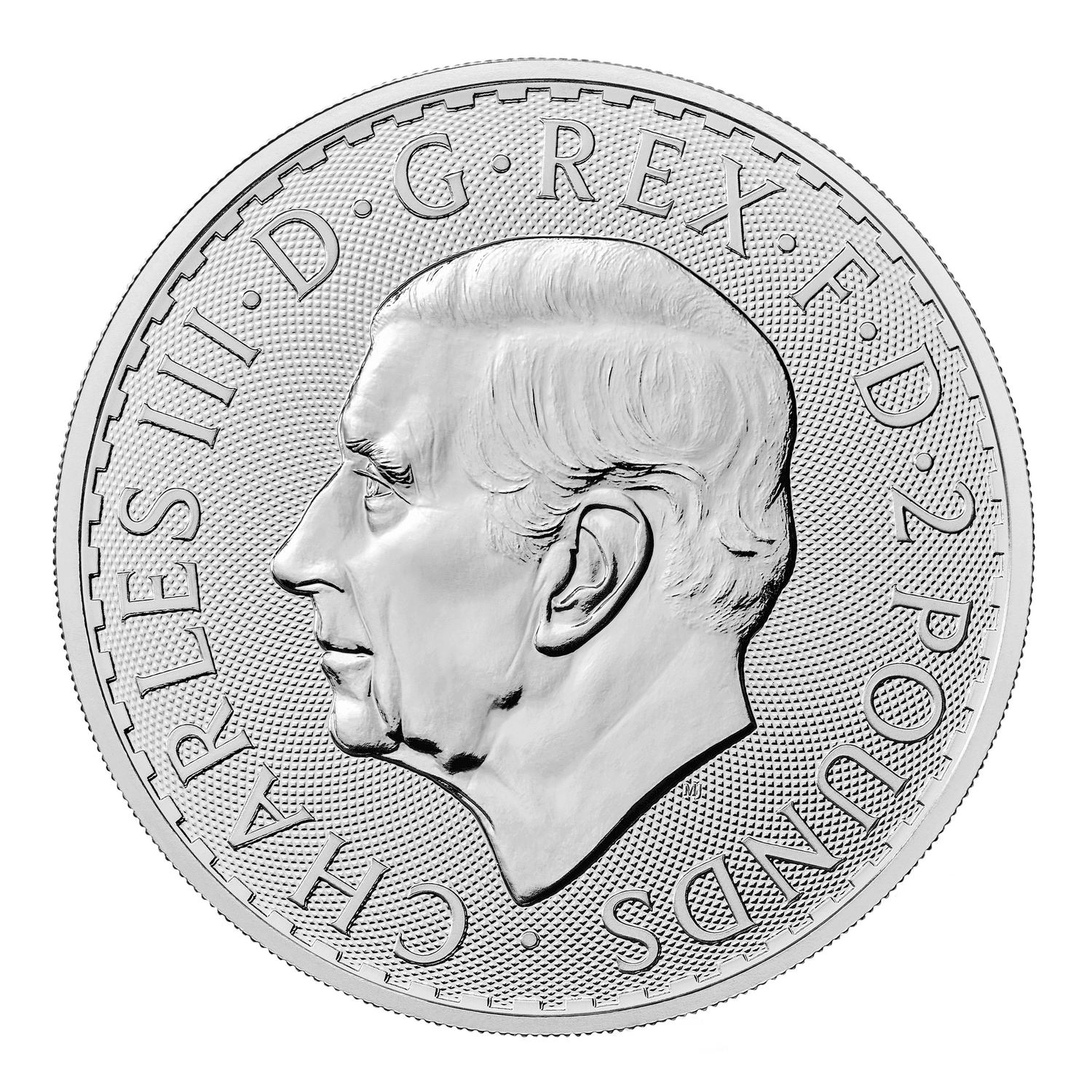 2023 Britannia Silver Coin - King Charles Obverse 