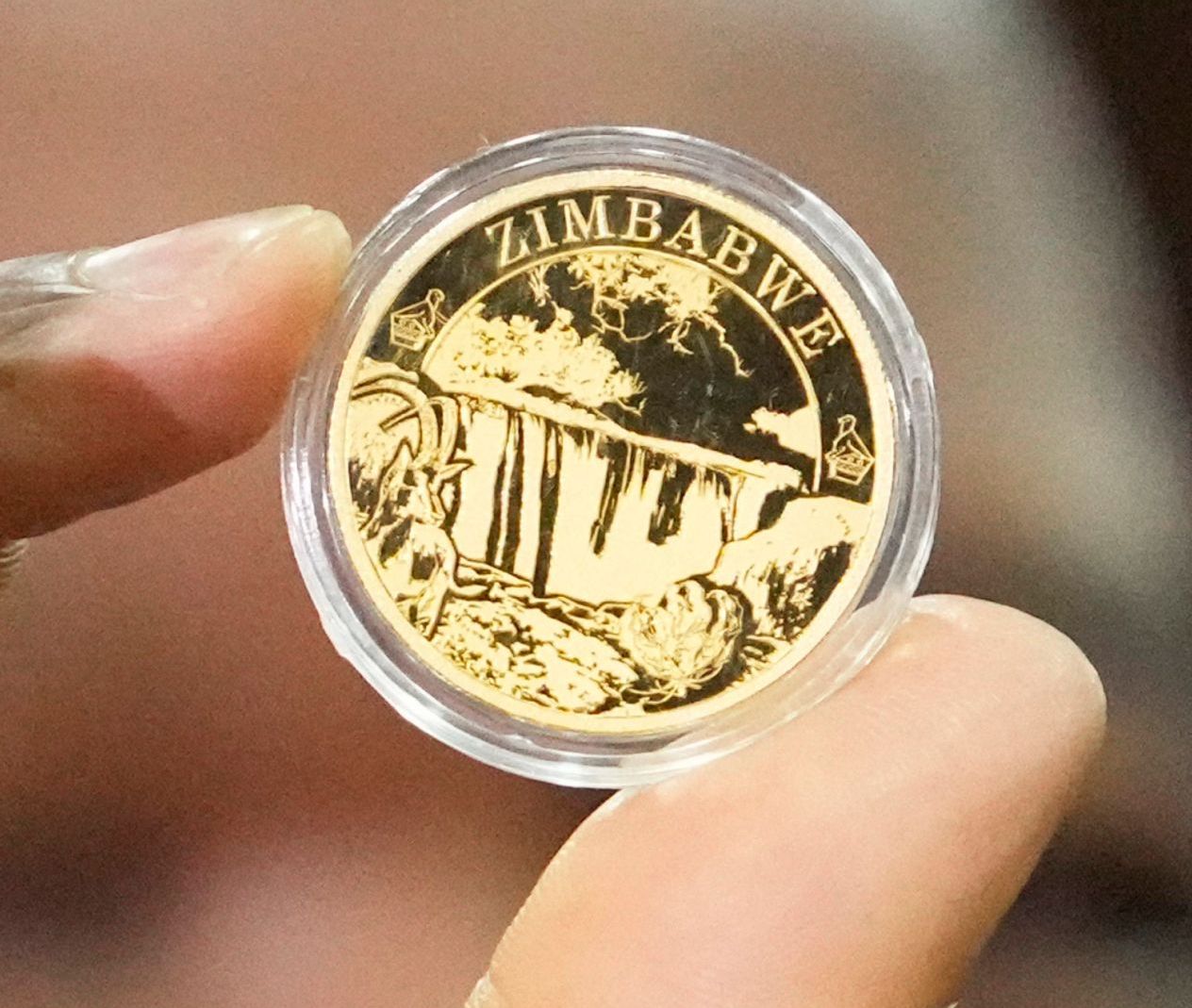 Zimbabwe 1 oz gold coin