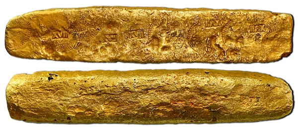 17 karat Atocha Gold Bar