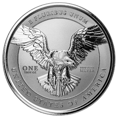 2024 1 oz Trump Silver Presidential Medal Reverse