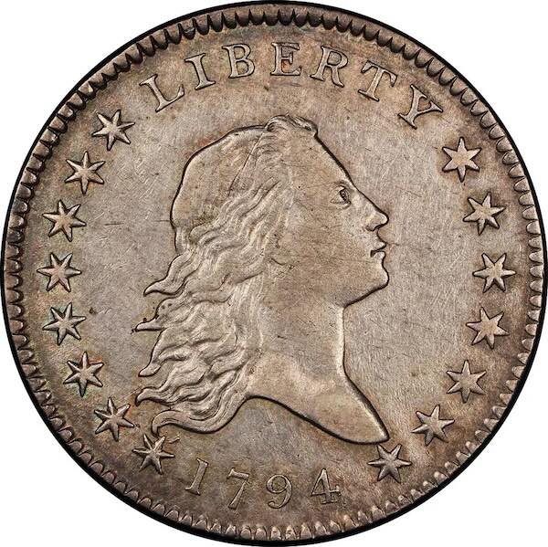 1794 Flowing Hair Obverse