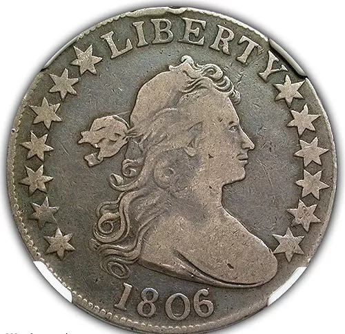 1806 Draped Bust Half Fine Condition