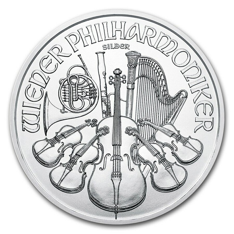 Austria Philharmonic Silver Coin Obverse