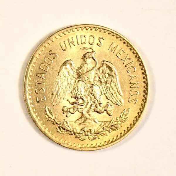 Cinco Pesos Gold Coin