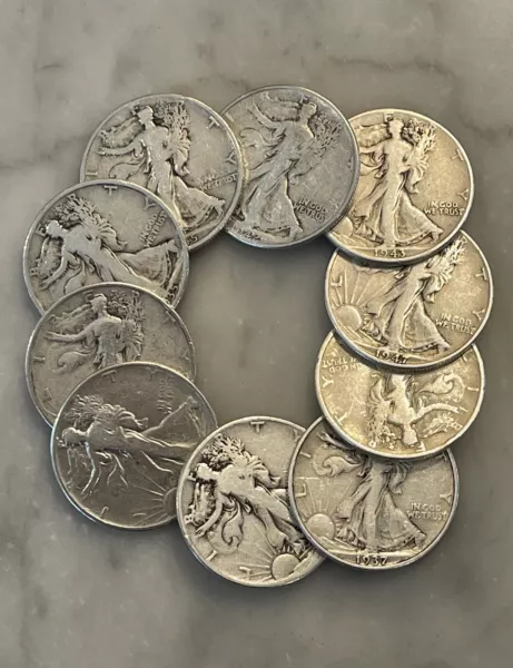 Walking Liberty Half Dollars