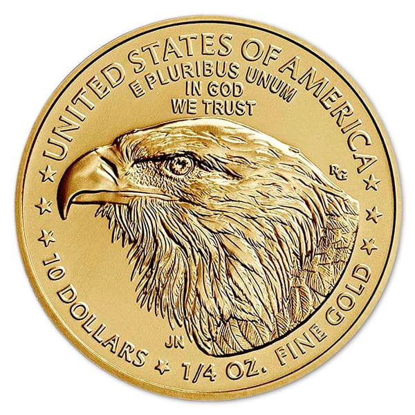  1/4 oz gold eagle coin