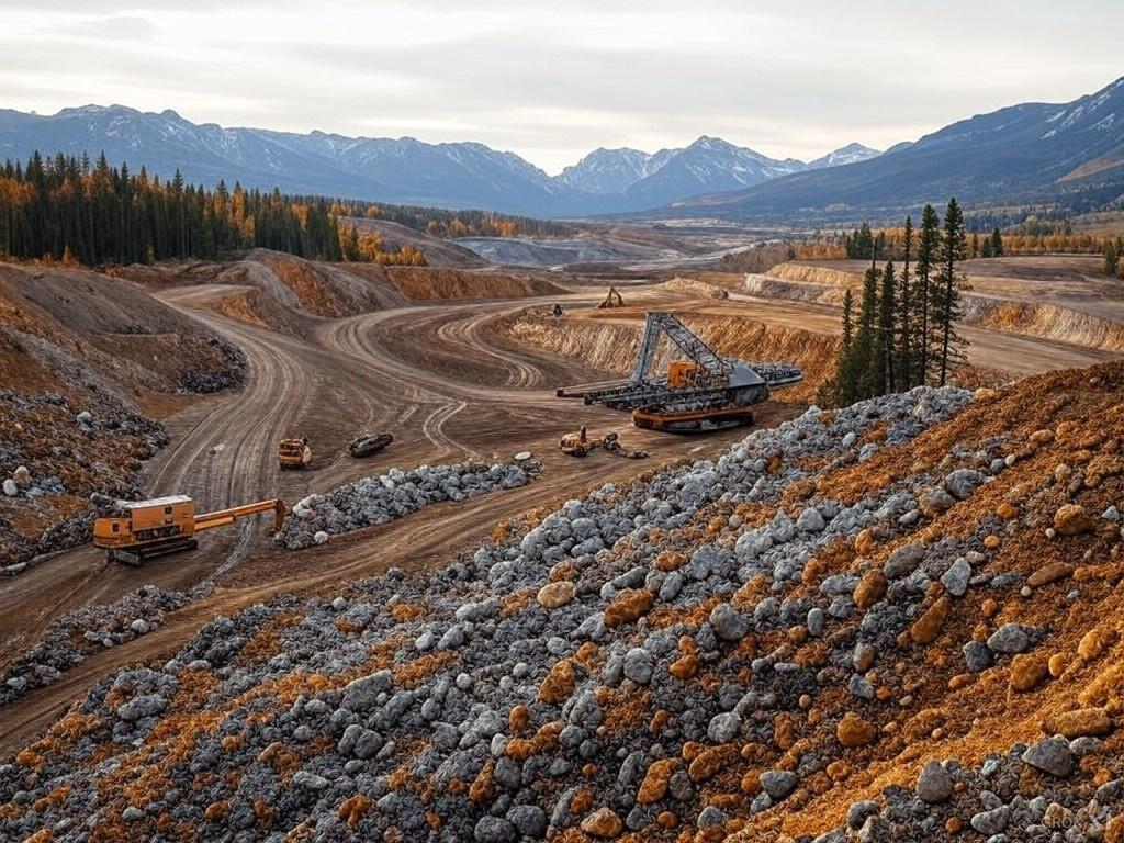 canadian gold mining operation