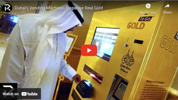 Gold ATM in Dubai