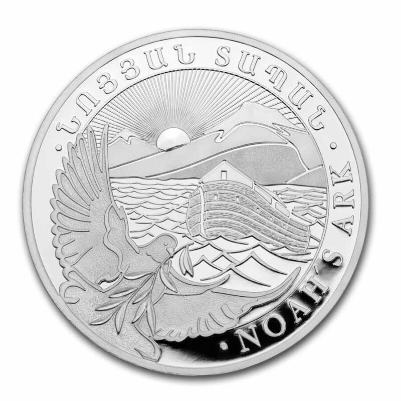 Armenia Noah's Ark 1 Kilo Silver Coin