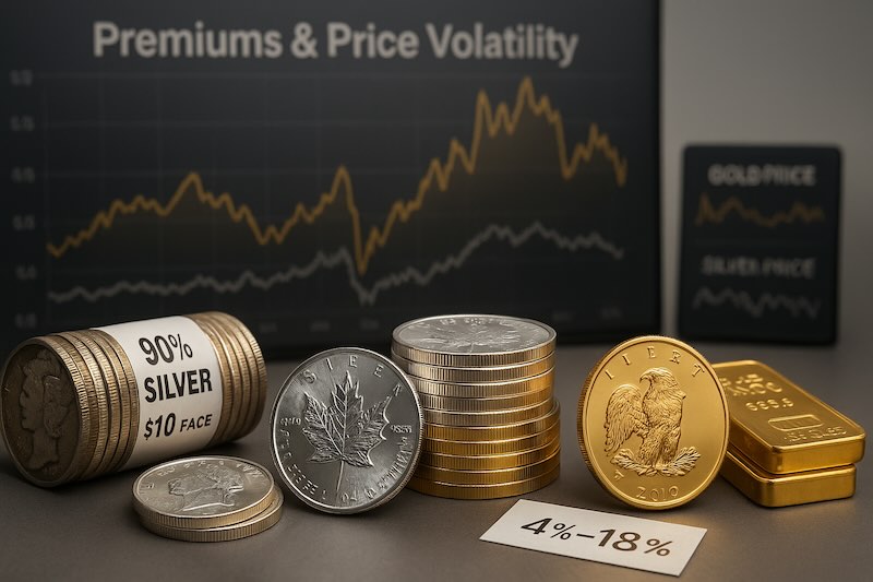 Dealing with gold and silver price volatility for investors