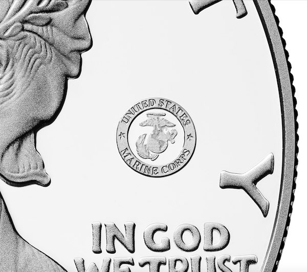 2025 American Eagle Proof Marine Privy Closeup