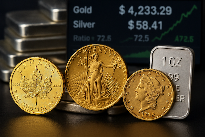 2025 Cyber Week Bullion Deals: Gold & Silver at Spot in a Real Bull Market