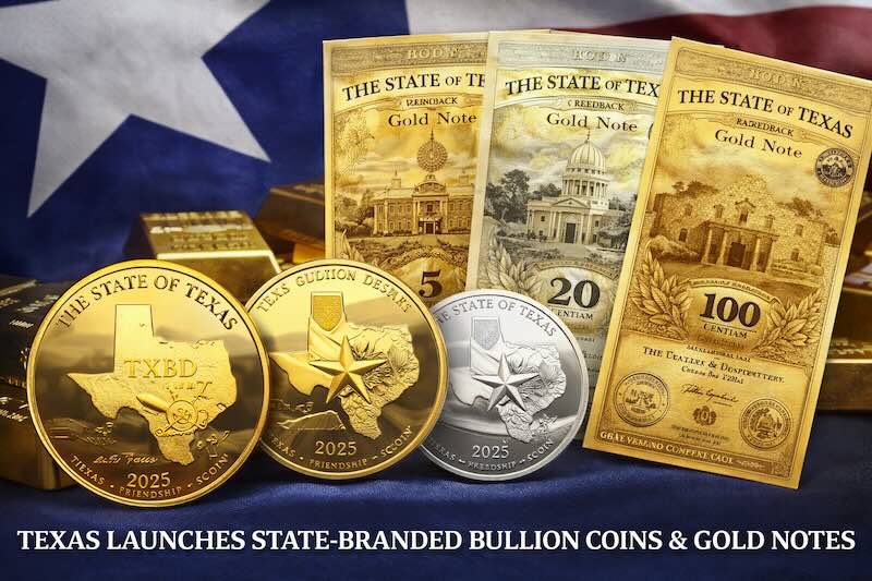 Texas Launches State-Branded Bullion Coins and Gold Notes: What Buyers and Collectors Should Know