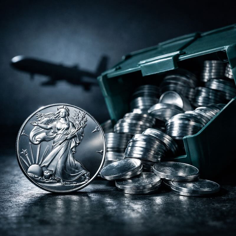 How Much Silver Is Really in a Tomahawk Missile? The 500-Ounce Monster Box Myth, Debunked