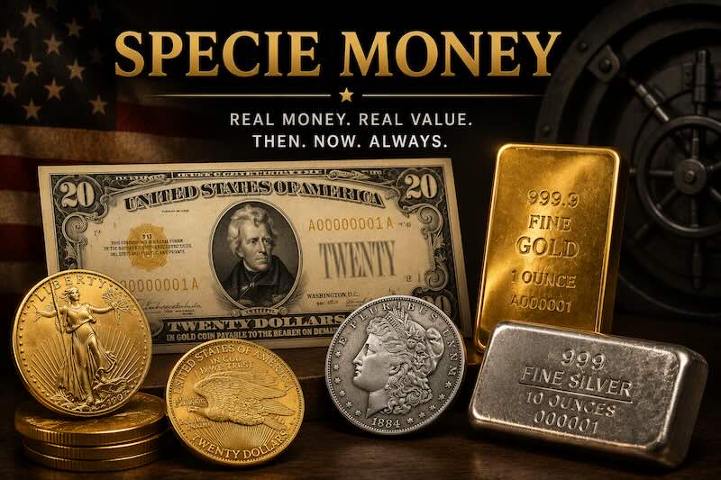 Specie Money - What is it and how valuable is it?