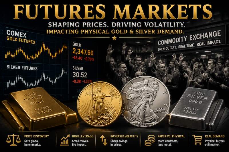 How Futures Markets Changed Physical Gold and Silver Demand — What the Declassified Record Shows