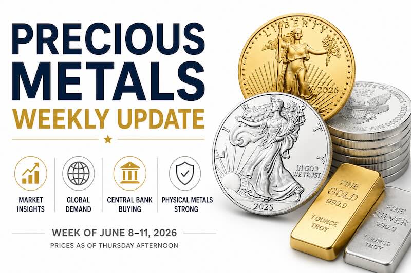 Precious Metals Weekly: Silver Snaps Back From the Brink, Gold Erases Its 2026 Gains, and Bar Demand Sets a Record