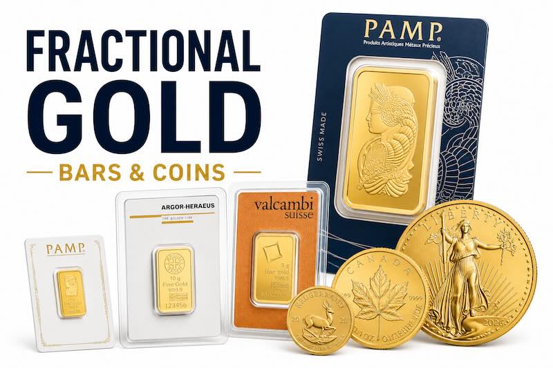 Fractional Gold Bars and Coins: Sizes, Premiums, and Best Value by Weight