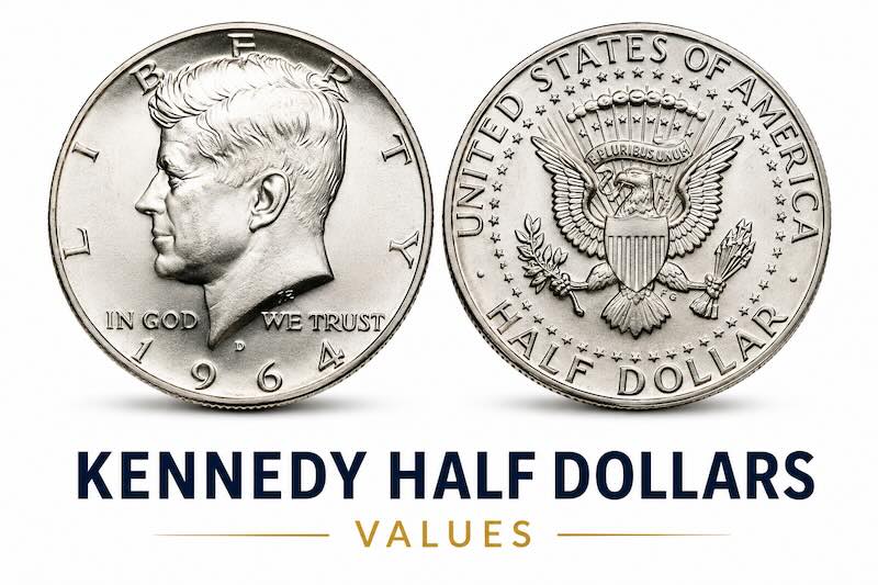 Kennedy Half Dollar Value by Year: What Your 50-Cent Coins Are Worth