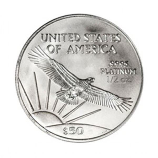 Compare American Platinum Eagle 1/2 oz - Random Year prices