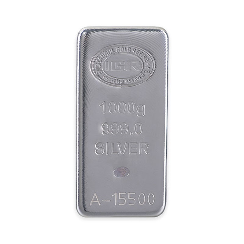 Compare 1 Kilo Silver Bar – Istanbul Gold Refinery (IGR) prices