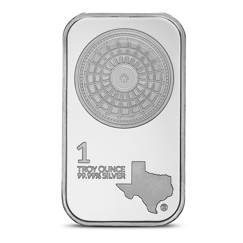 10 oz Texas Mint Silver Bar
