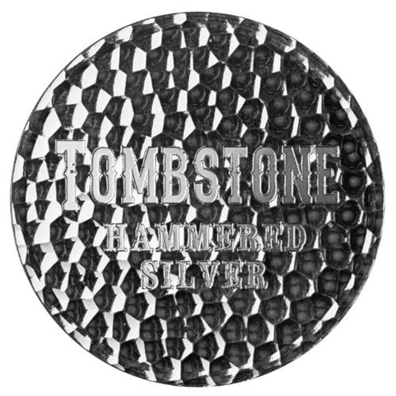 Compare 1 oz Tombstone Hammered Silver Round prices