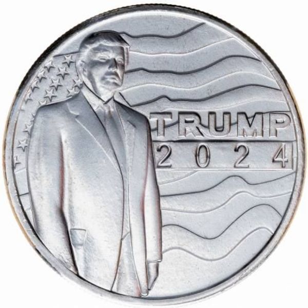 1oz Silver Trump Mug Shot Coin