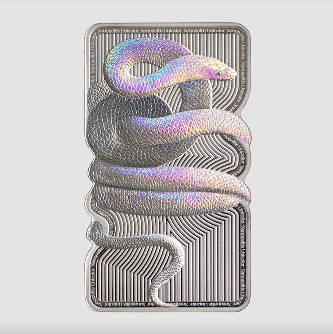 Compare 1 oz 2023 Nature's Grip Sunbeam Snake Silver Coin Bar prices