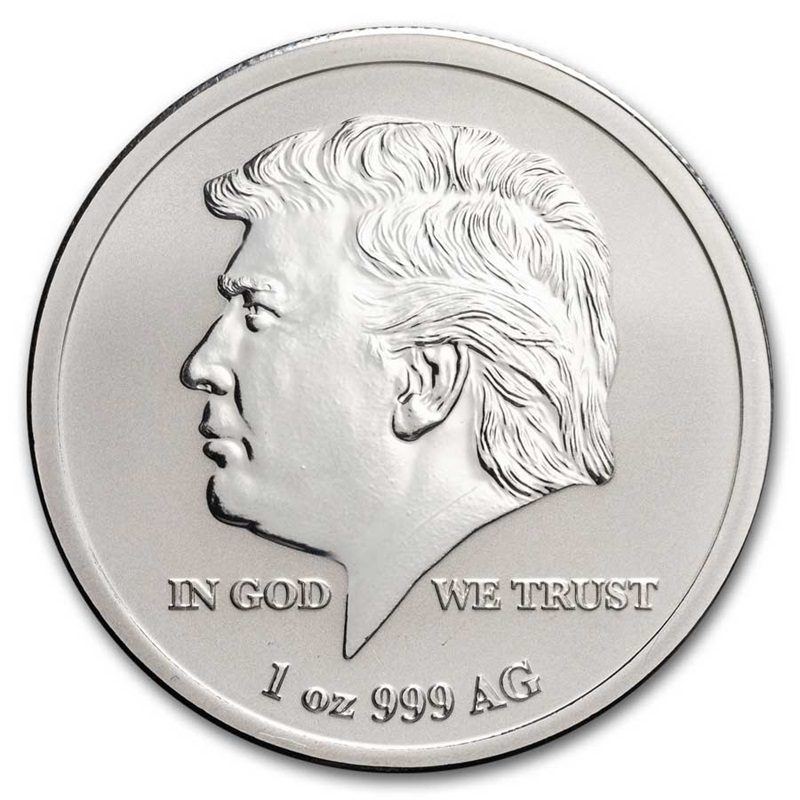 Compare 1 oz Silver Round - 45th U.S. President - Donald J. Trump prices