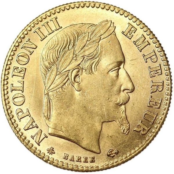 Compare 10 Francs Napoleon III France Gold Coin prices