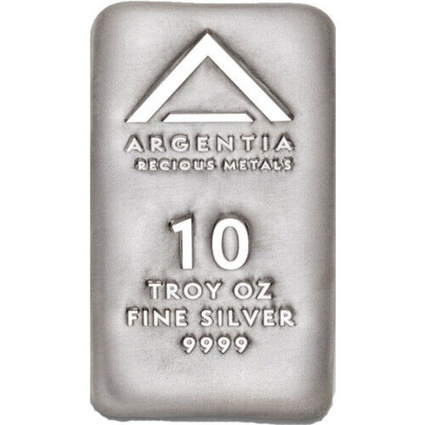 Compare 10 oz Bullet Shaped Silver Bar .50 caliber BMG dealer prices