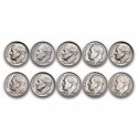 Compare $1 Face Value 90% Silver Roosevelt Dimes  prices