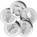 Compare Kilo Kookaburra Silver Coin Random Year prices