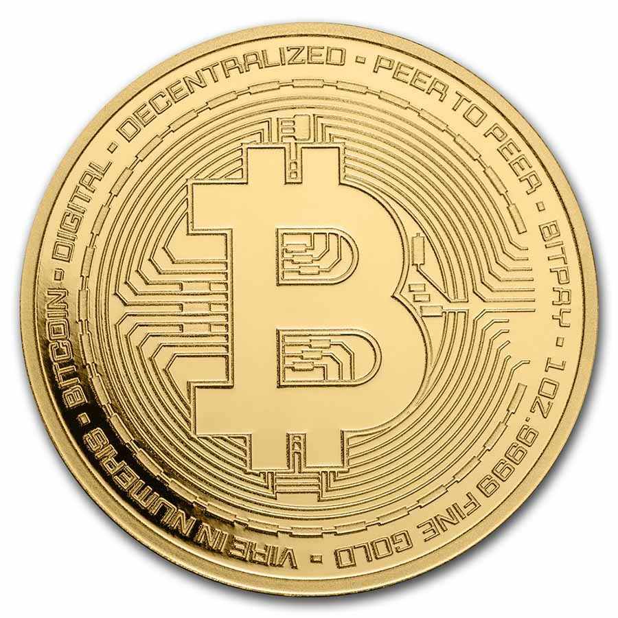 Compare 1 oz Bitcoin Gold Round prices