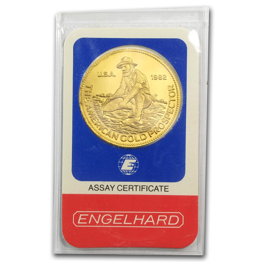 Compare 1 oz Gold Round - Engelhard Prospector prices