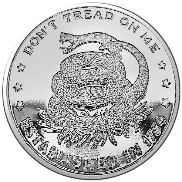 Compare 1 oz Silver Gadsden Eternal Vigilance prices