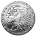 Compare 1 oz Incuse Indian Silver Round prices