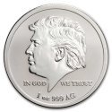 Compare 1 oz Silver Round - 45th U.S. President - Donald J. Trump prices
