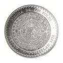 Compare Aztec Calendar 2 oz Silver Round  prices