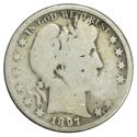 Compare 90% Silver Barber Half Dollars - Average Circulated - $1 Face Value prices