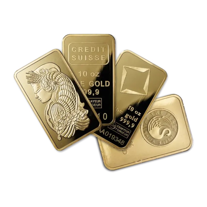Compare Random 10 oz Gold Bars prices