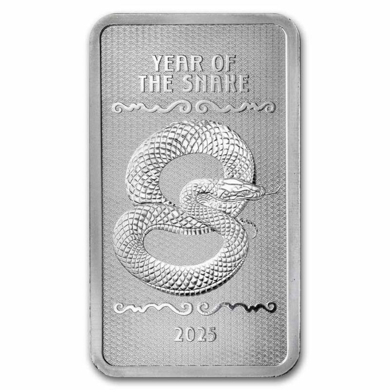 Compare PAMP Suisse 10 oz Silver Year of the Snake Bar prices